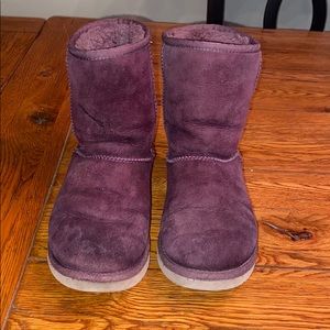 Plum ugg boots